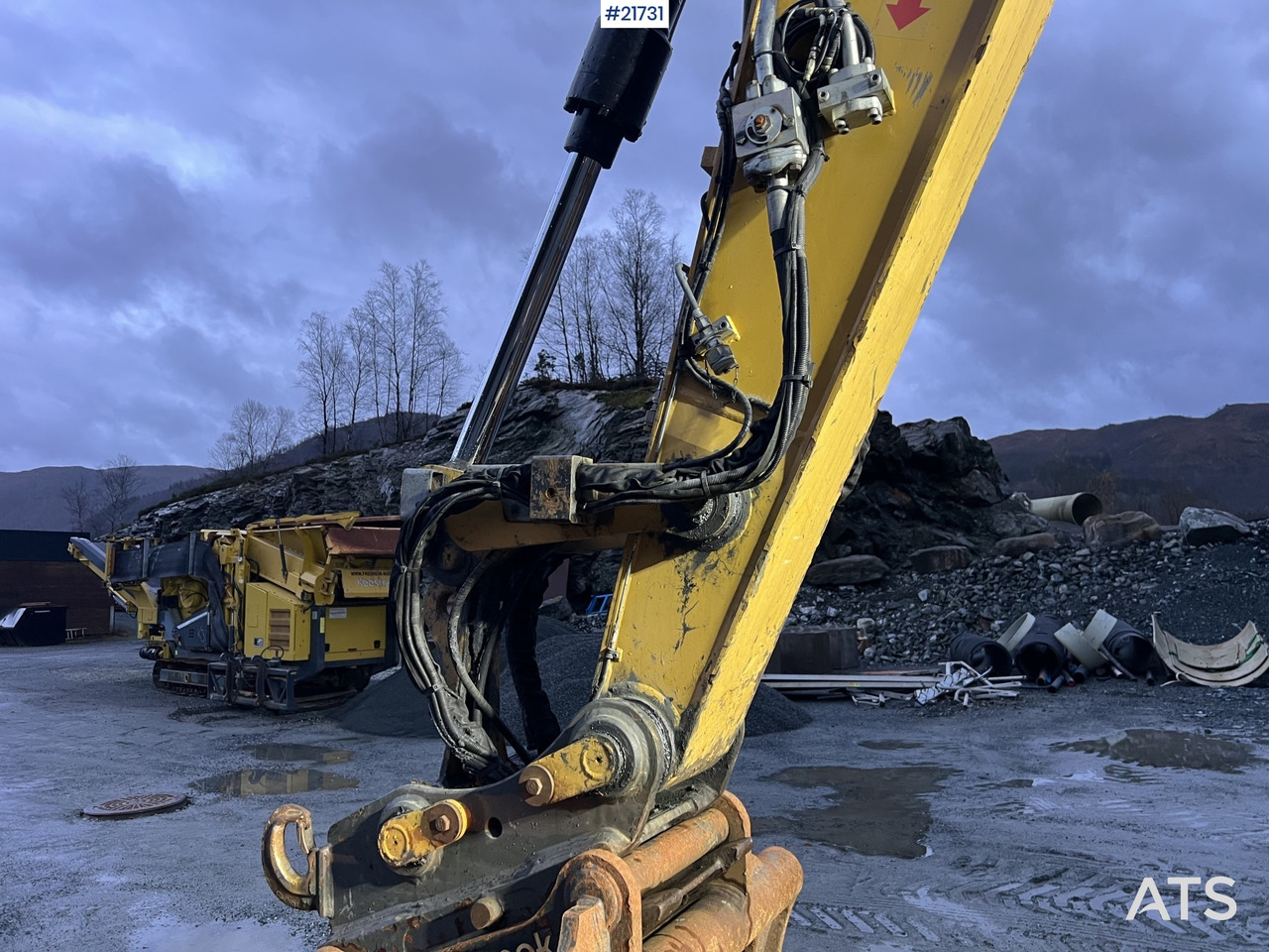 Excavadora de ruedas CAT M318F Hjulmaskin m/ oilquick og tannskuffe: foto 21