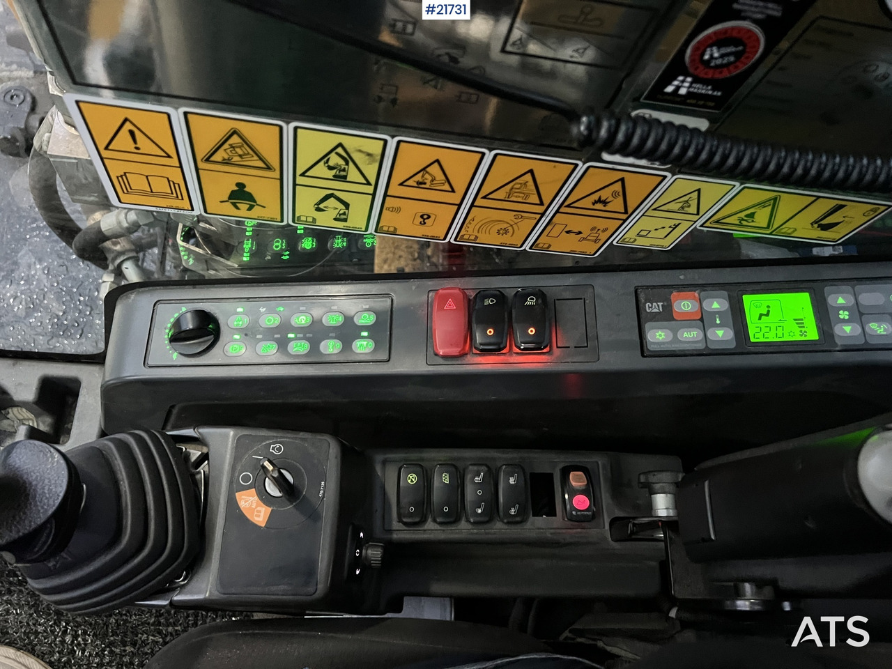 Excavadora de ruedas CAT M318F Hjulmaskin m/ oilquick og tannskuffe: foto 35