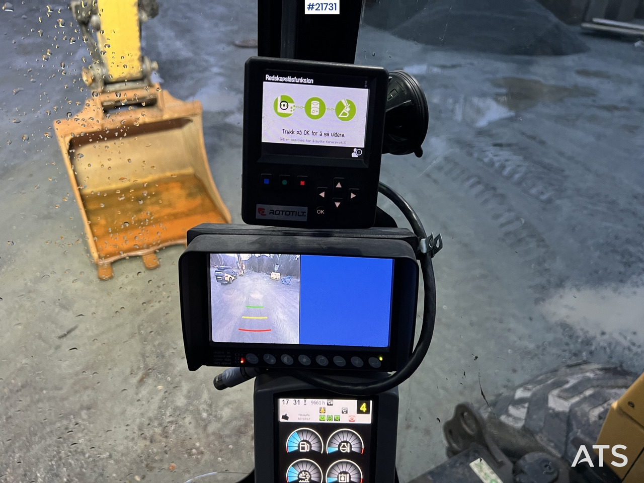 Excavadora de ruedas CAT M318F Hjulmaskin m/ oilquick og tannskuffe: foto 34