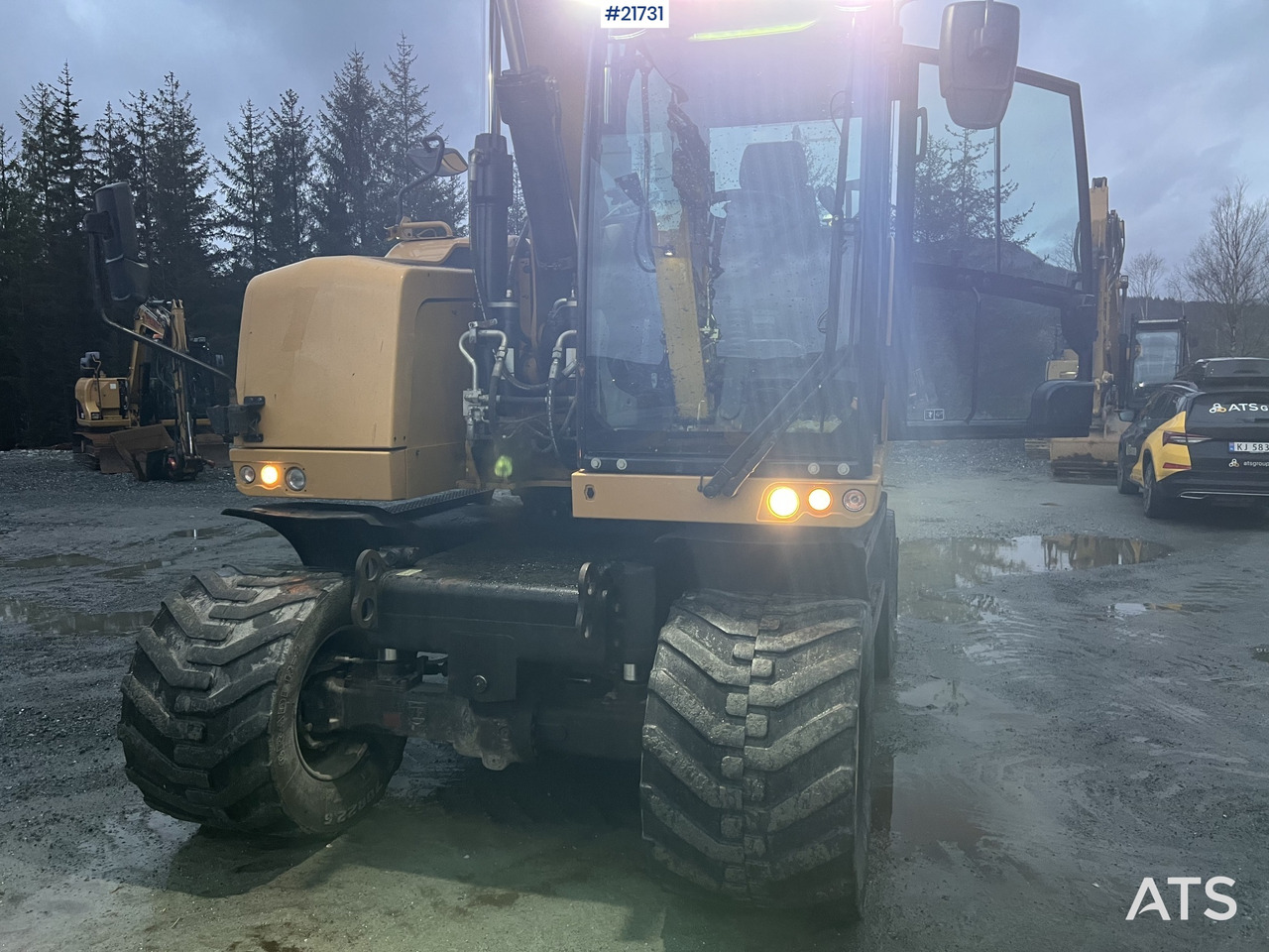 Excavadora de ruedas CAT M318F Hjulmaskin m/ oilquick og tannskuffe: foto 23