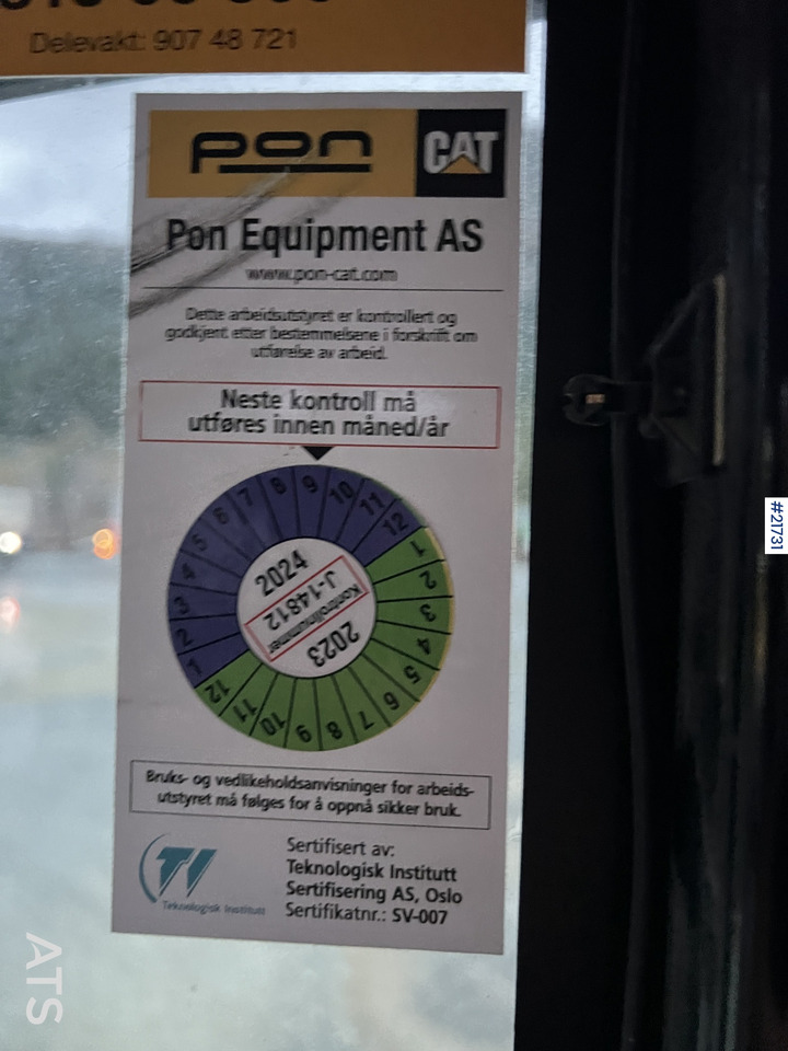 Excavadora de ruedas CAT M318F Hjulmaskin m/ oilquick og tannskuffe: foto 41