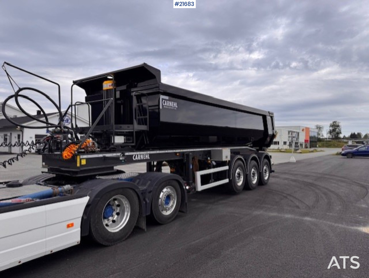 Carnehl Carnehl Tippsemi. Godt utstyrt. - Semirremolque volquete: foto 1 Carnehl Carnehl Tippsemi. Godt utstyrt. - Semirremolque volquete: foto 1