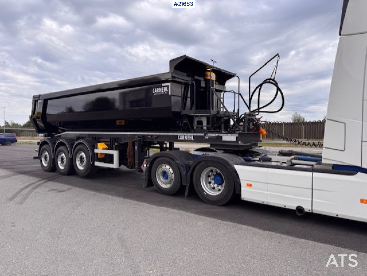 Carnehl Carnehl Tippsemi. Godt utstyrt. - Semirremolque volquete: foto 5 Carnehl Carnehl Tippsemi. Godt utstyrt. - Semirremolque volquete: foto 5