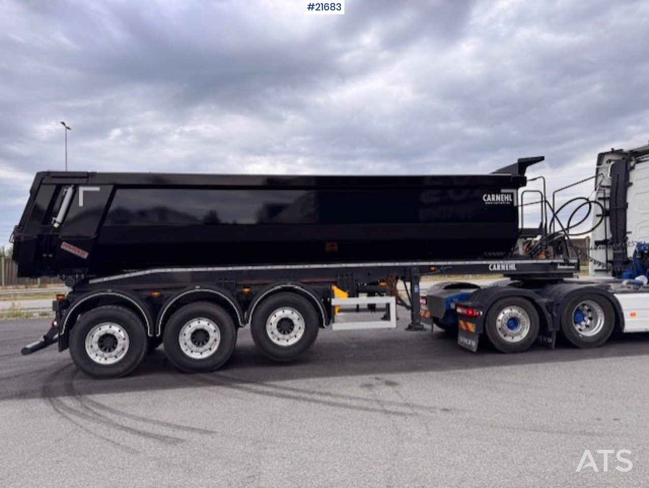 Carnehl Carnehl Tippsemi. Godt utstyrt. - Semirremolque volquete: foto 4 Carnehl Carnehl Tippsemi. Godt utstyrt. - Semirremolque volquete: foto 4