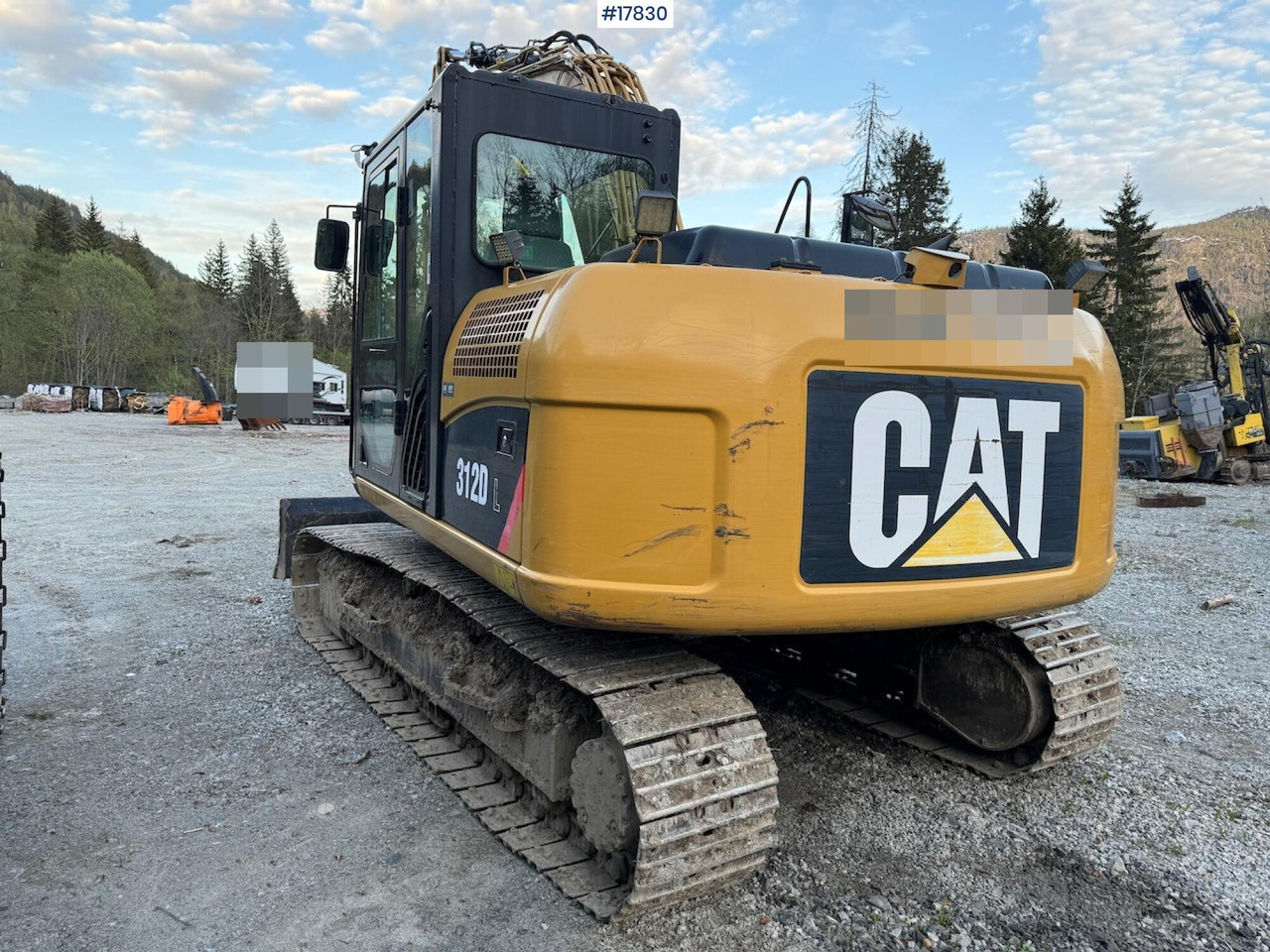 Caterpillar 312D - Excavadora: foto 5 Caterpillar 312D - Excavadora: foto 5