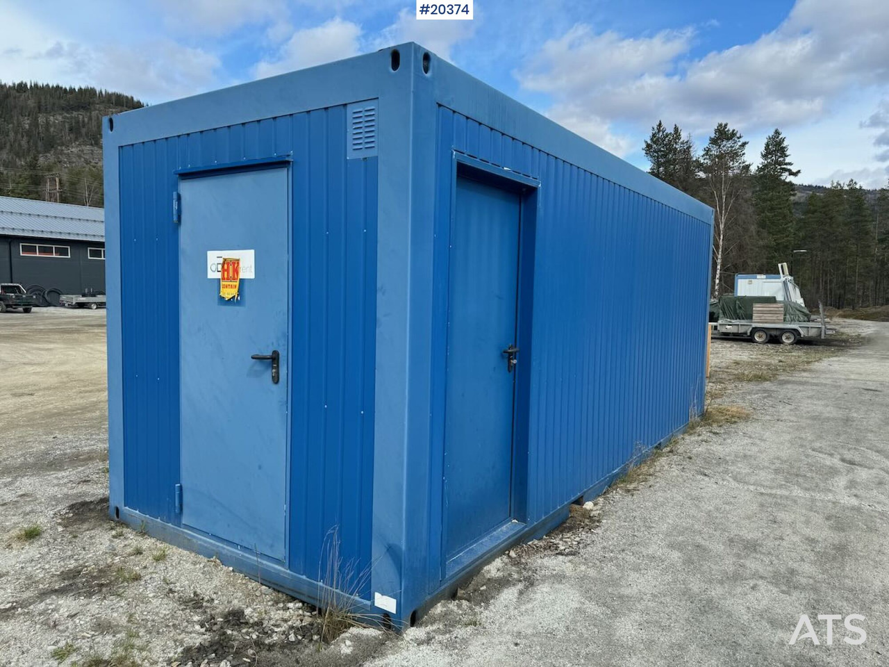 Containerbrakke med tre innganger - Casa contenedor: foto 4 Containerbrakke med tre innganger - Casa contenedor: foto 4