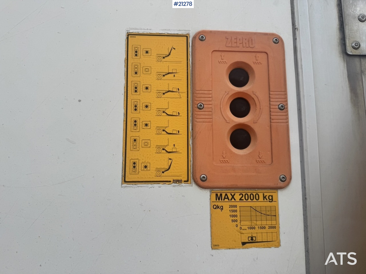 Camión caja cerrada DAF CF440 6x2 Skapbil m/ kjøl/frys aggregat. Euro 6: foto 27 Camión caja cerrada DAF CF440 6x2 Skapbil m/ kjøl/frys aggregat. Euro 6: foto 27