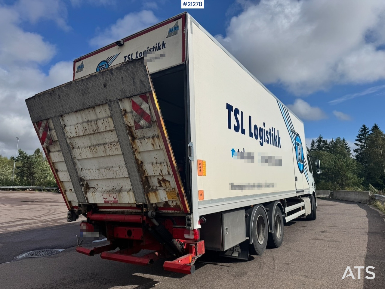 Camión caja cerrada DAF CF440 6x2 Skapbil m/ kjøl/frys aggregat. Euro 6: foto 6 Camión caja cerrada DAF CF440 6x2 Skapbil m/ kjøl/frys aggregat. Euro 6: foto 6