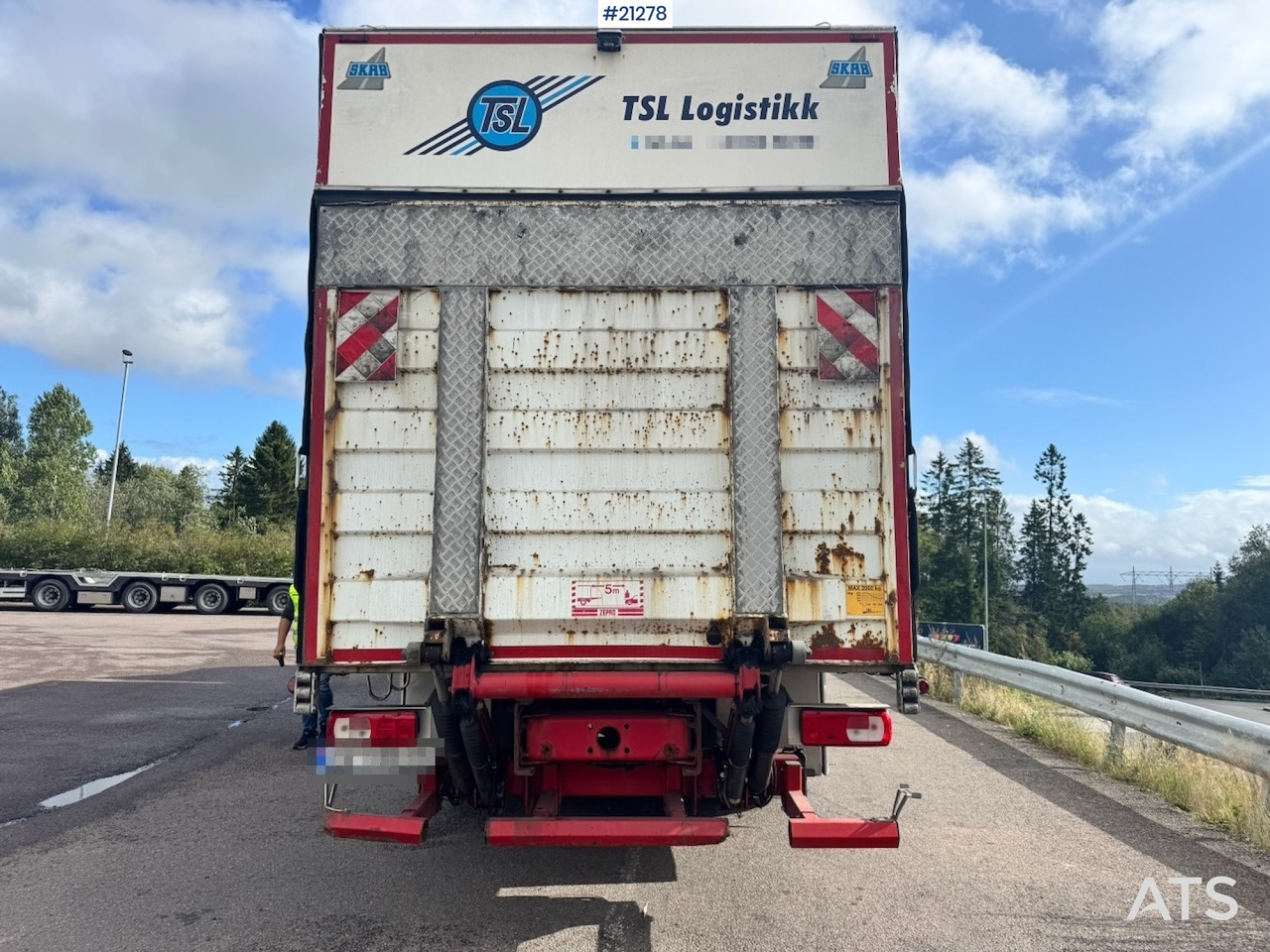 Camión caja cerrada DAF CF440 6x2 Skapbil m/ kjøl/frys aggregat. Euro 6: foto 5 Camión caja cerrada DAF CF440 6x2 Skapbil m/ kjøl/frys aggregat. Euro 6: foto 5