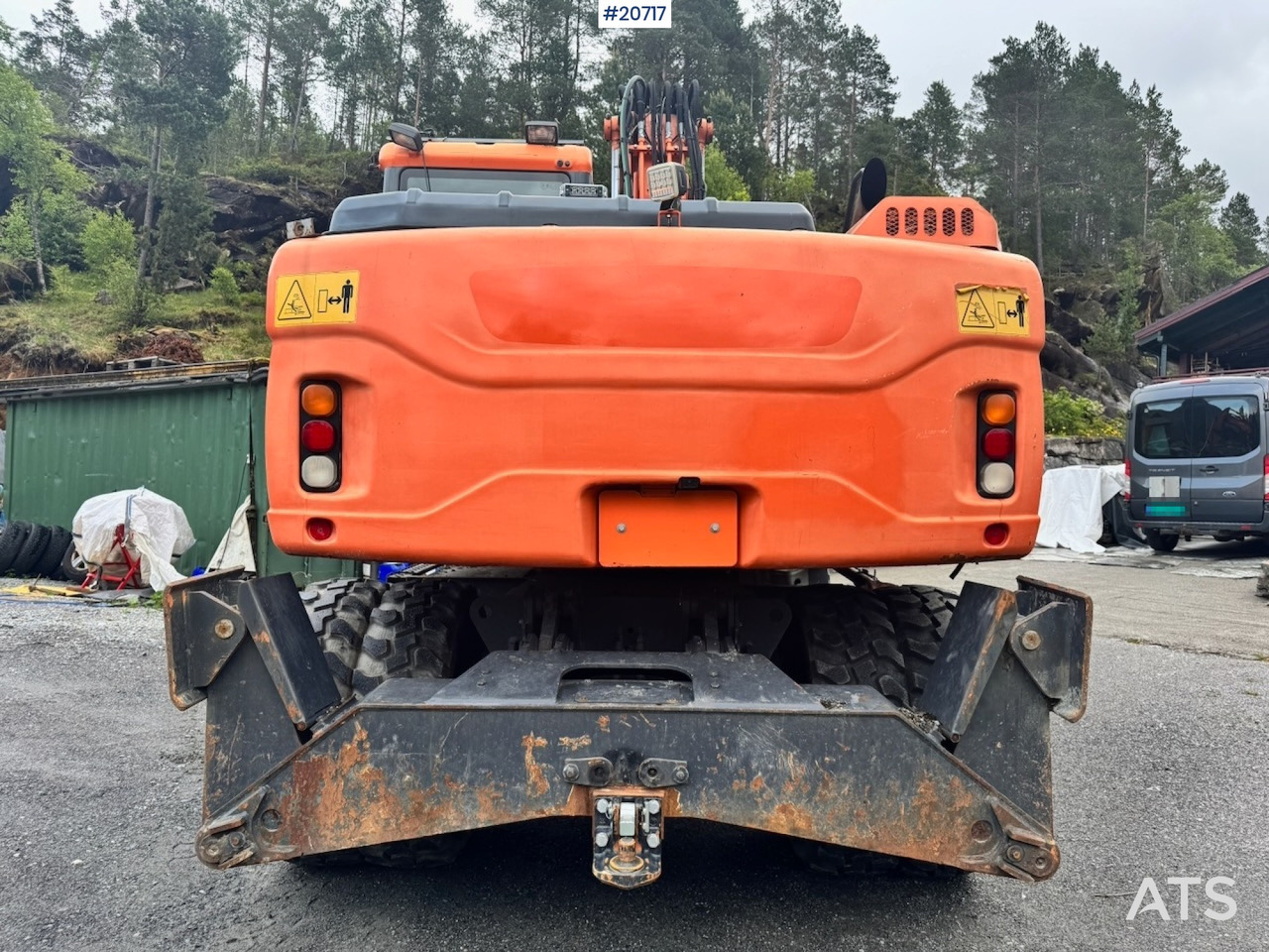 Doosan DX140W-3 - Excavadora: foto 4 Doosan DX140W-3 - Excavadora: foto 4