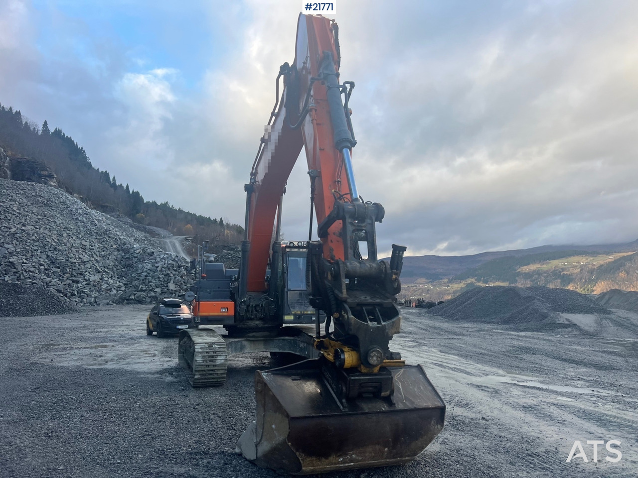 Doosan Dx300lc-5 Gravemaskin m/ rototilt og pusseskuffe - Excavadora: foto 4 Doosan Dx300lc-5 Gravemaskin m/ rototilt og pusseskuffe - Excavadora: foto 4