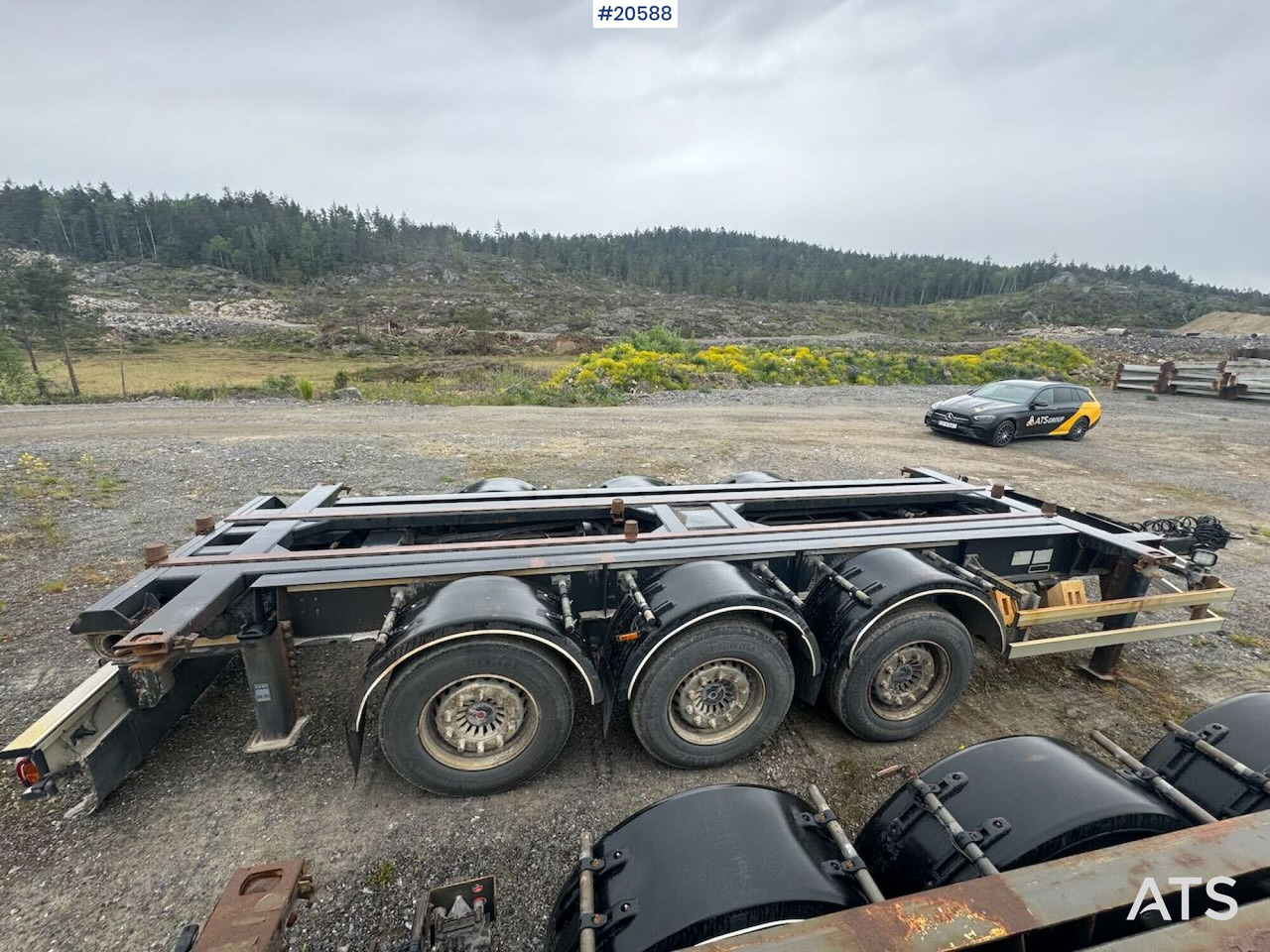 Remolque portacontenedore/ Intercambiable F.A.G 2015 F.A.G Containerkjerre – med tipp: foto 6