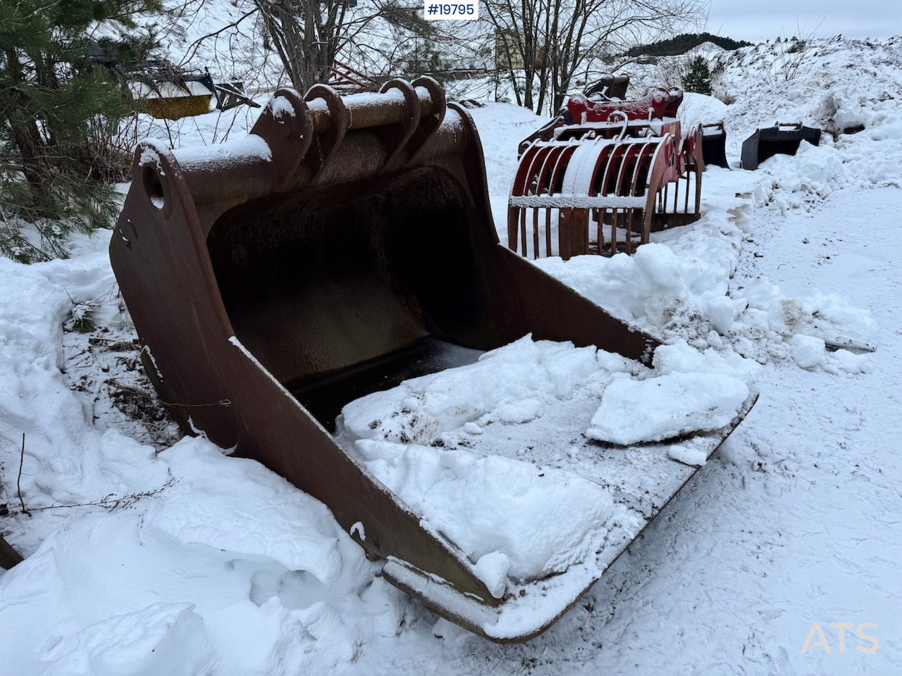 Graveskuffe Graveskuffe - Cazo para excavadora para Maquinaria de construcción: foto 1 Graveskuffe Graveskuffe - Cazo para excavadora para Maquinaria de construcción: foto 1