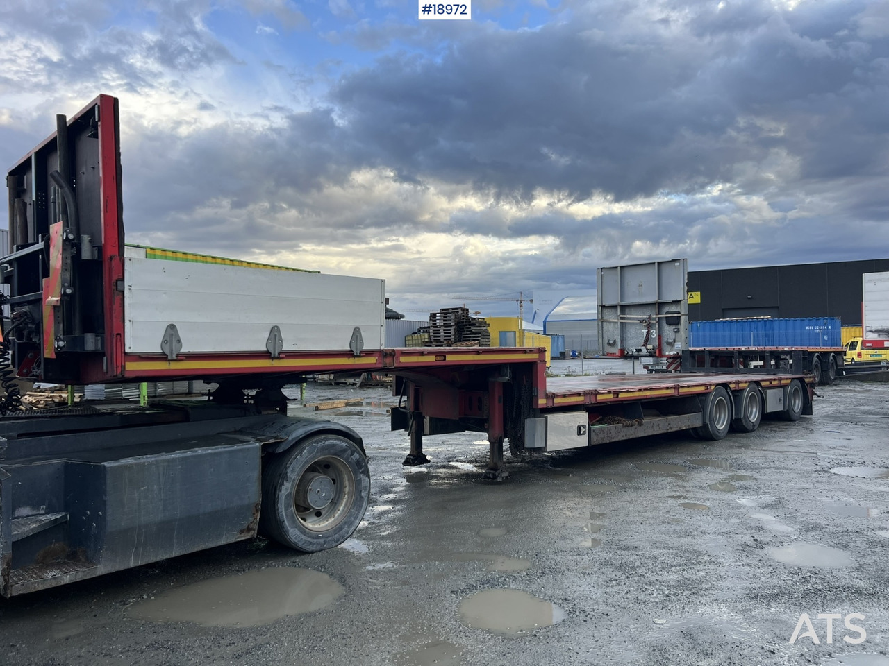 HRD 3 akslet jumbosemi m/ utrekk på 5.5 meter - Semirremolque góndola rebajadas: foto 3 HRD 3 akslet jumbosemi m/ utrekk på 5.5 meter - Semirremolque góndola rebajadas: foto 3