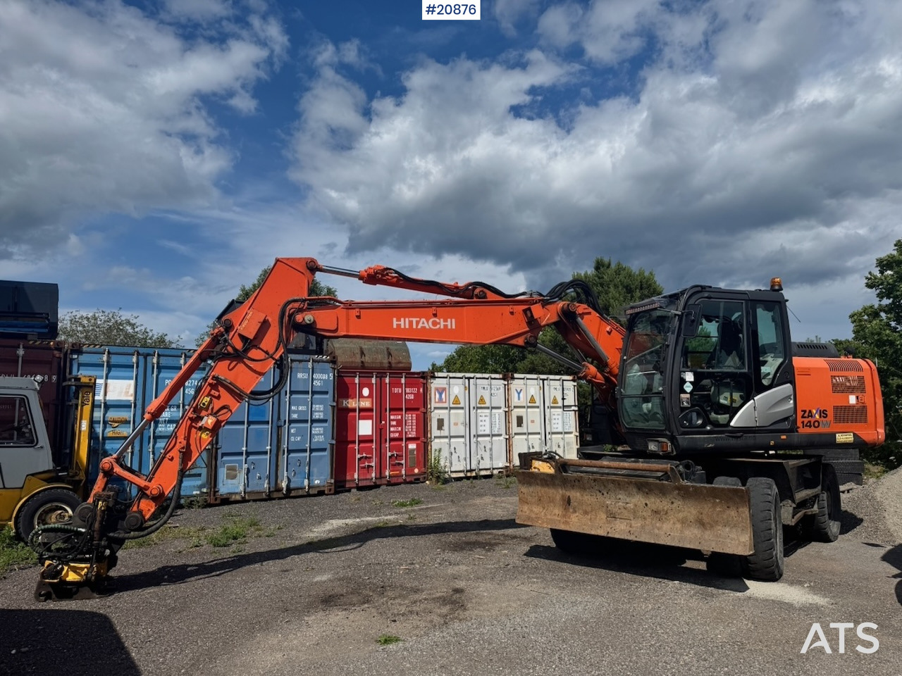 Hitachi ZX140W-5B - Excavadora de ruedas: foto 2 Hitachi ZX140W-5B - Excavadora de ruedas: foto 2