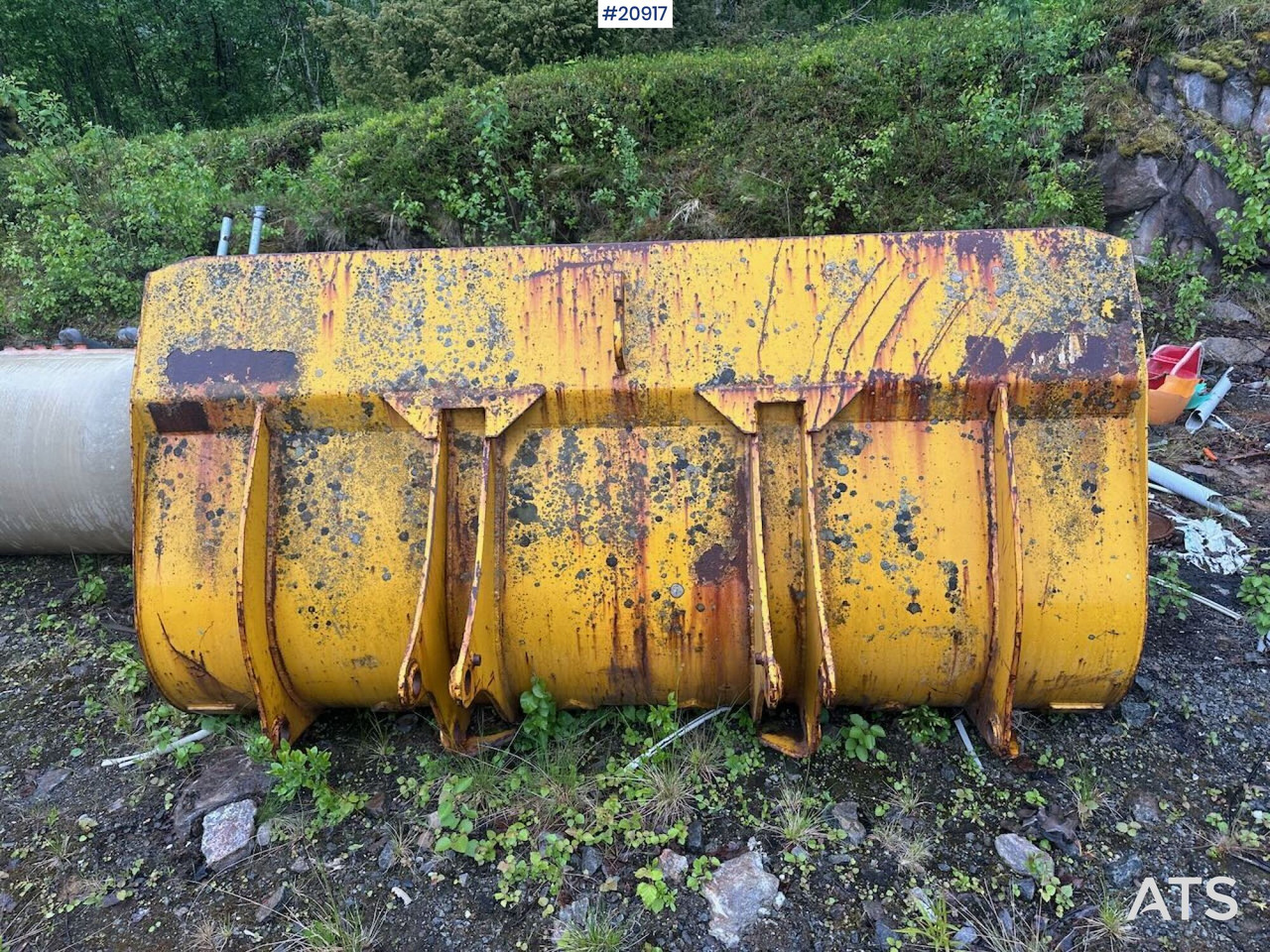 Hjullasterskuffe Har stått på en Hanomag 44C - Cazo cargador para Maquinaria de construcción: foto 5 Hjullasterskuffe Har stått på en Hanomag 44C - Cazo cargador para Maquinaria de construcción: foto 5