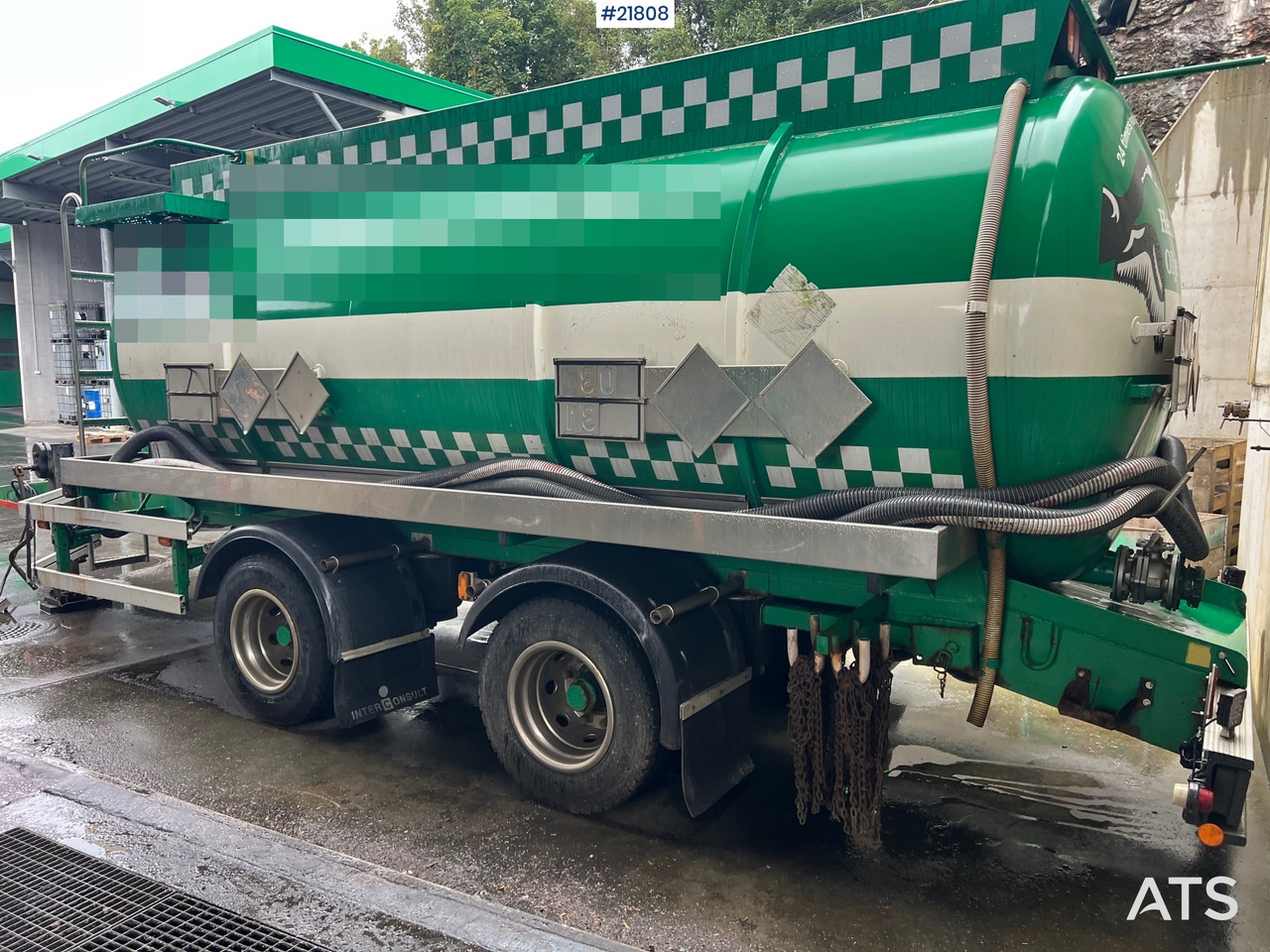 Jyki 2002 jyki ts2-15cr 2 akslet tankhenger rep.objekt - Remolque cisterna: foto 2 Jyki 2002 jyki ts2-15cr 2 akslet tankhenger rep.objekt - Remolque cisterna: foto 2