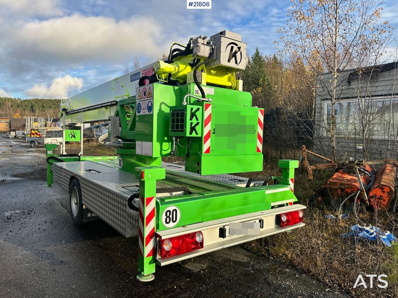 Klaas K21-30 Byggekran. 340 timer! - Grúa automontante: foto 5 Klaas K21-30 Byggekran. 340 timer! - Grúa automontante: foto 5