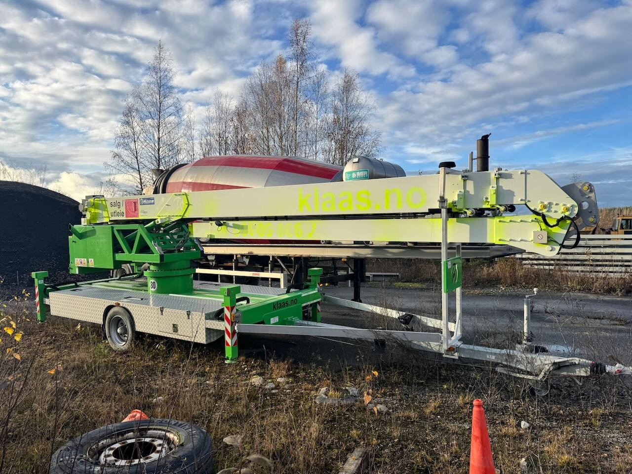 Klaas K21-30 Byggekran. 340 timer! - Grúa automontante: foto 2 Klaas K21-30 Byggekran. 340 timer! - Grúa automontante: foto 2