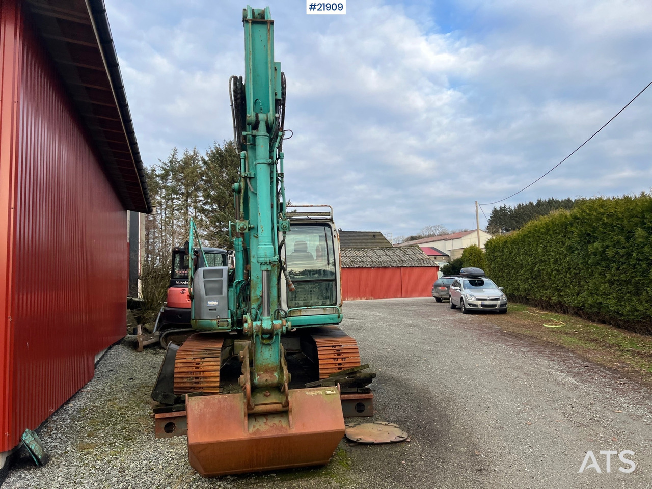 Kobelco sk135SRLC m/ pusseskuffe og graveskuffe - Excavadora de cadenas: foto 3 Kobelco sk135SRLC m/ pusseskuffe og graveskuffe - Excavadora de cadenas: foto 3