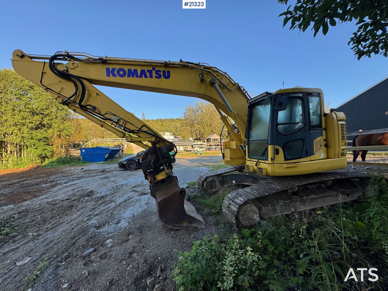 Komatsu PC228 USLC-10 m/ pusseskuffe og rotortilt! - Excavadora de cadenas: foto 1 Komatsu PC228 USLC-10 m/ pusseskuffe og rotortilt! - Excavadora de cadenas: foto 1