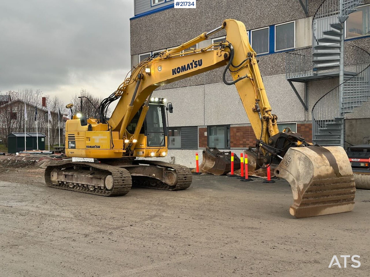 Komatsu PC228USLC-8 gravemaskin m/ 3 skuffer og rototilt. SE VIDEO - Excavadora de cadenas: foto 3 Komatsu PC228USLC-8 gravemaskin m/ 3 skuffer og rototilt. SE VIDEO - Excavadora de cadenas: foto 3