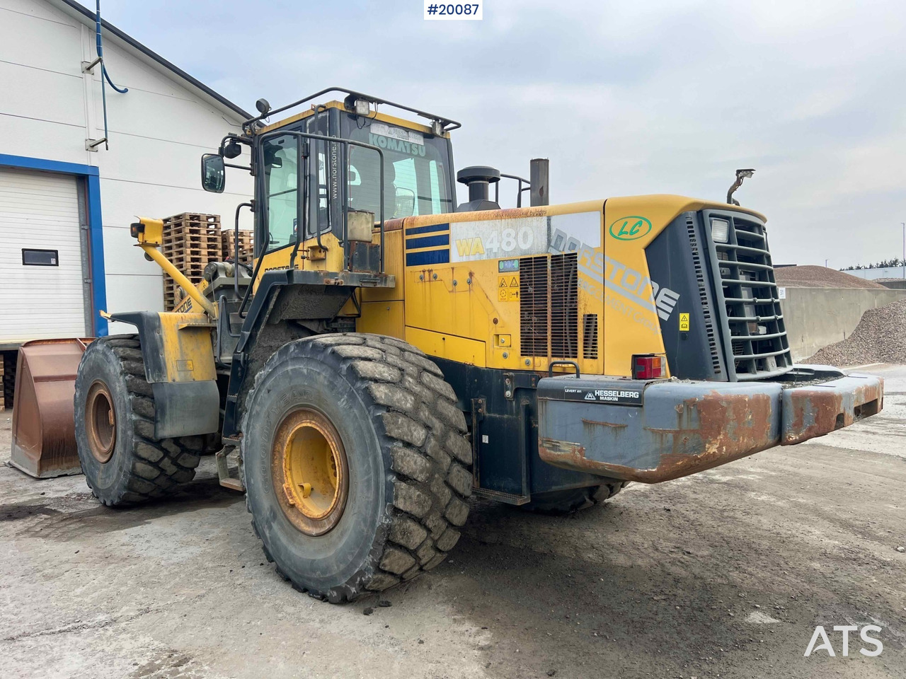 Cargadora de ruedas Komatsu WA480-6: foto 23