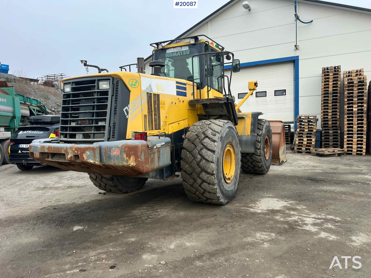 Cargadora de ruedas Komatsu WA480-6: foto 14