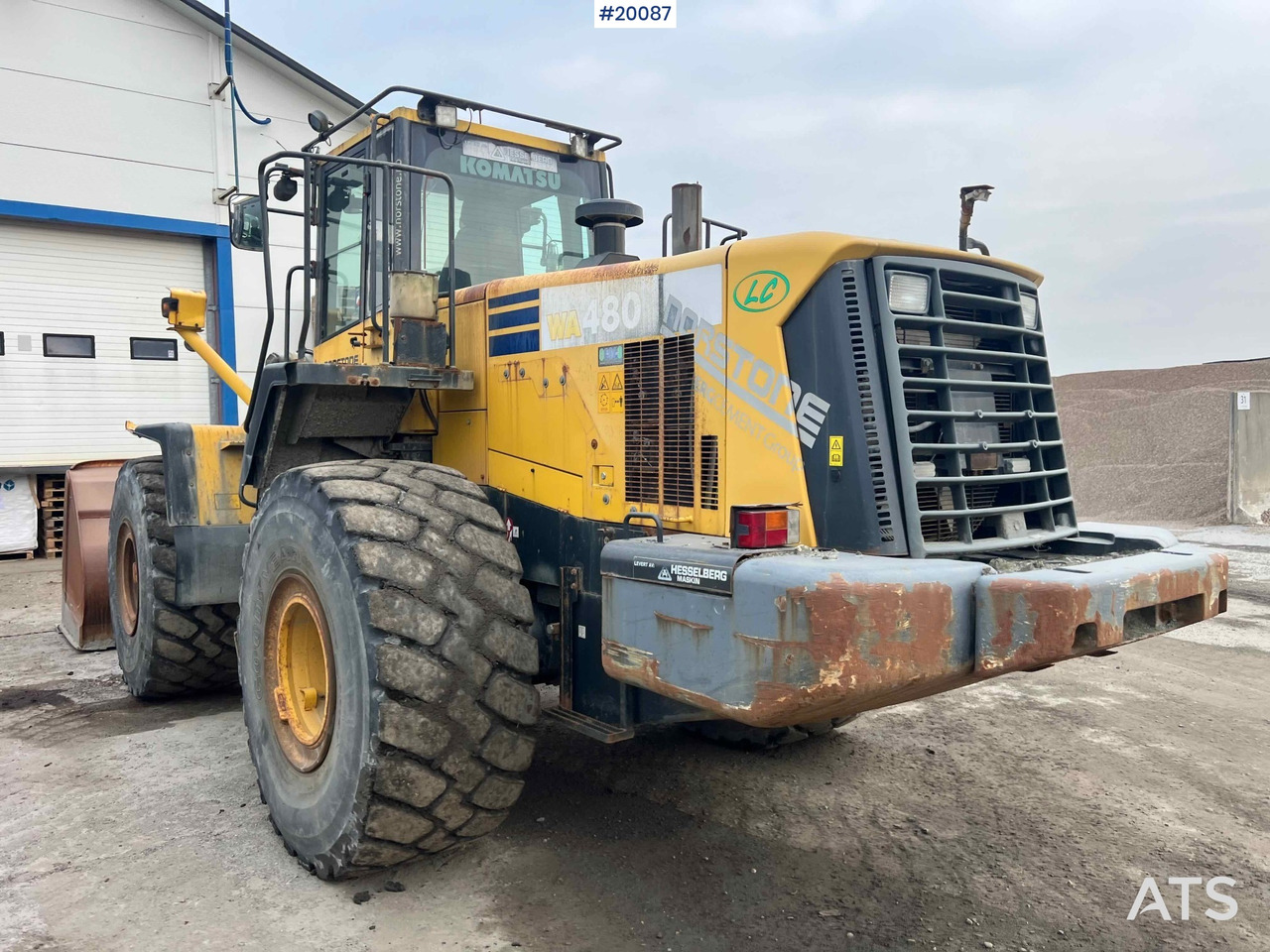 Cargadora de ruedas Komatsu WA480-6: foto 22