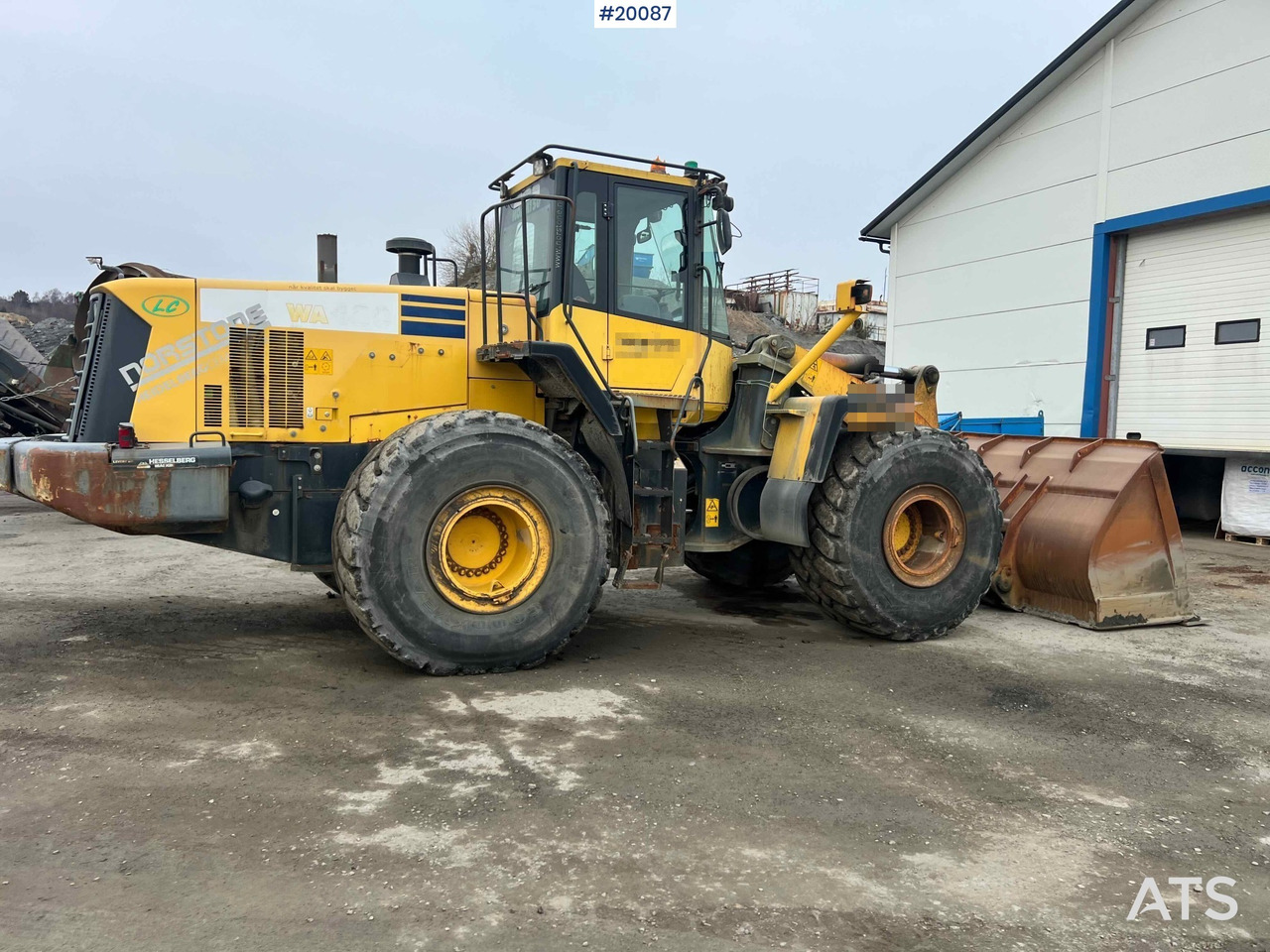 Cargadora de ruedas Komatsu WA480-6: foto 9