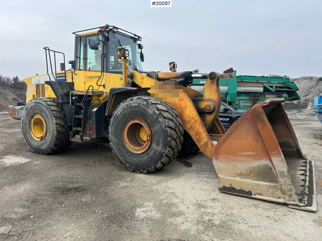 Cargadora de ruedas Komatsu WA480-6: foto 7