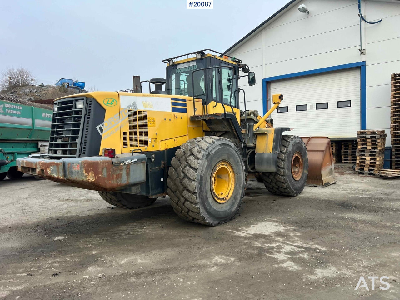Cargadora de ruedas Komatsu WA480-6: foto 12