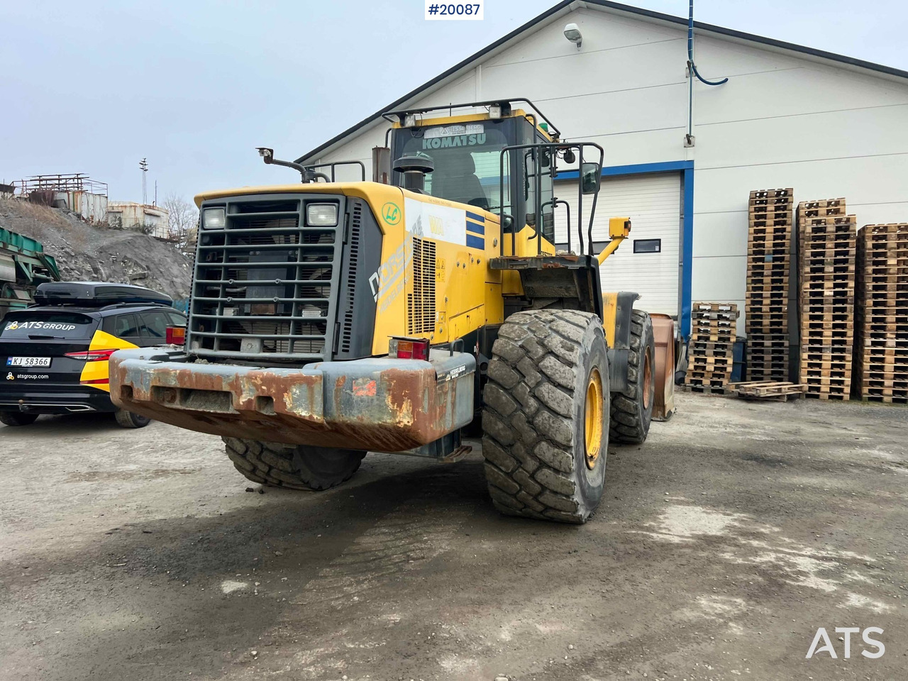 Cargadora de ruedas Komatsu WA480-6: foto 15