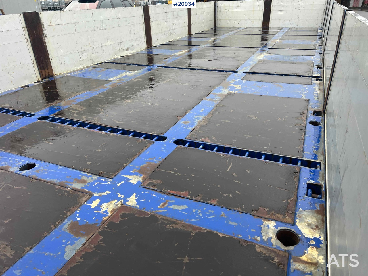 Remolque plataforma/ Caja abierta Konar 3 akslet plankjerre: foto 35