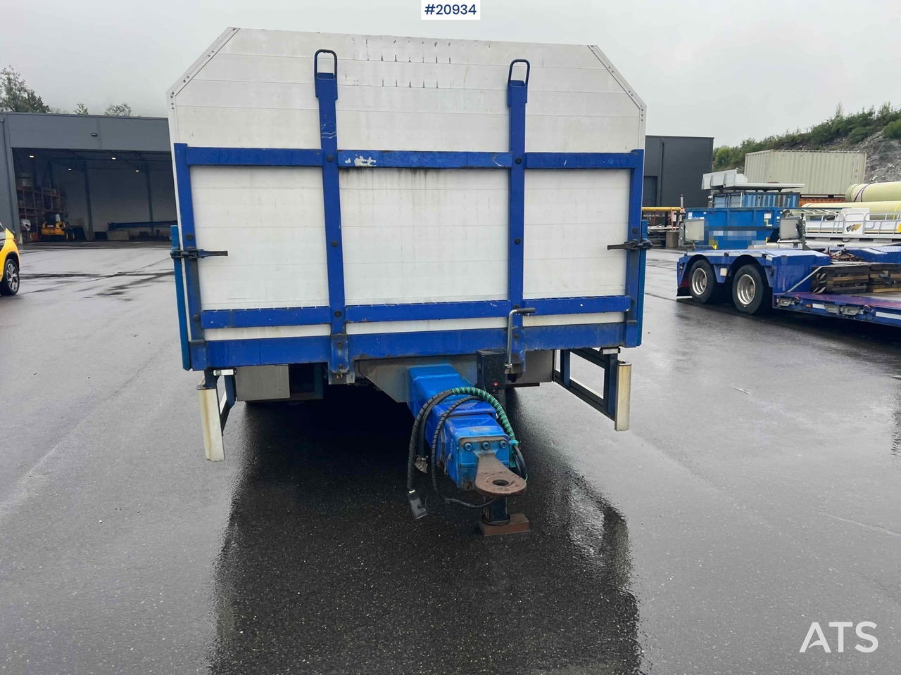 Remolque plataforma/ Caja abierta Konar 3 akslet plankjerre: foto 16