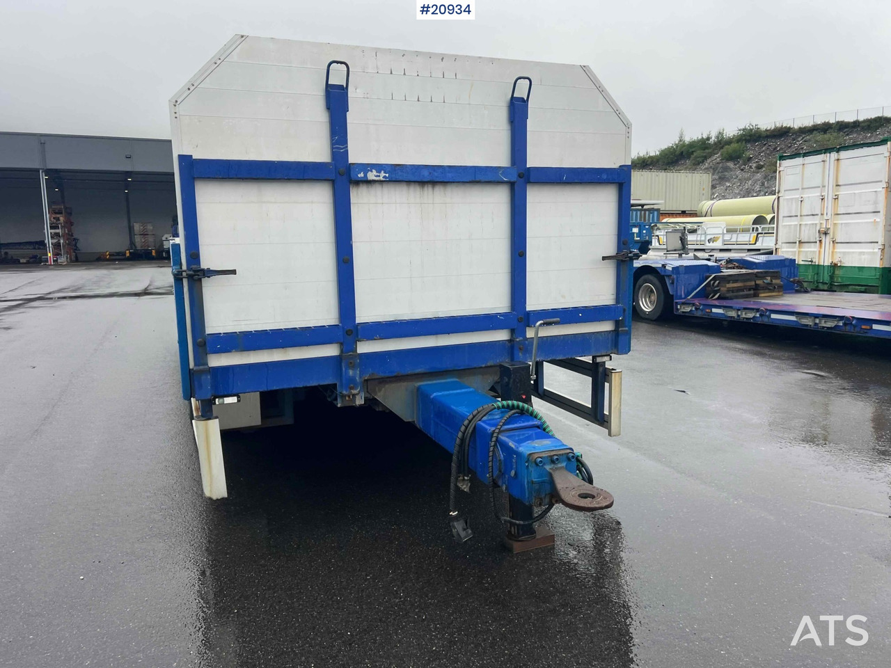 Remolque plataforma/ Caja abierta Konar 3 akslet plankjerre: foto 17