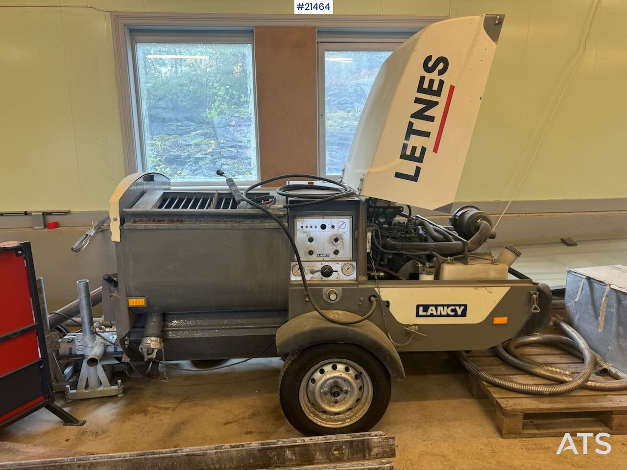 Lancy PH9TCL Gysepumpe - Bomba de hormigon estacionaria: foto 1 Lancy PH9TCL Gysepumpe - Bomba de hormigon estacionaria: foto 1