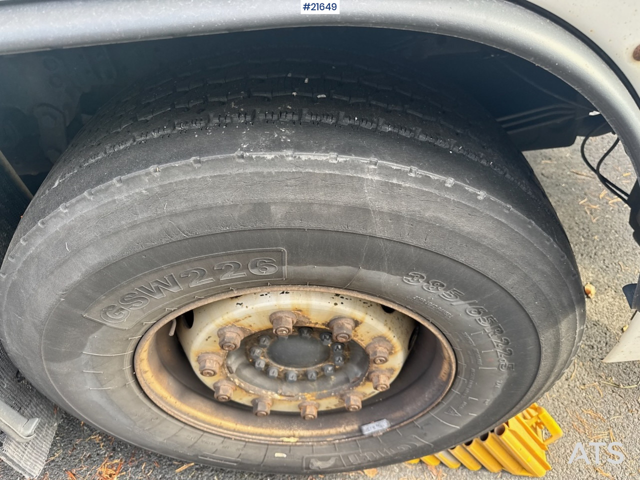 Camión caja cerrada MAN MAN TGS 35.480 8x2 Skapbil m/ Full sideåpning.: foto 14