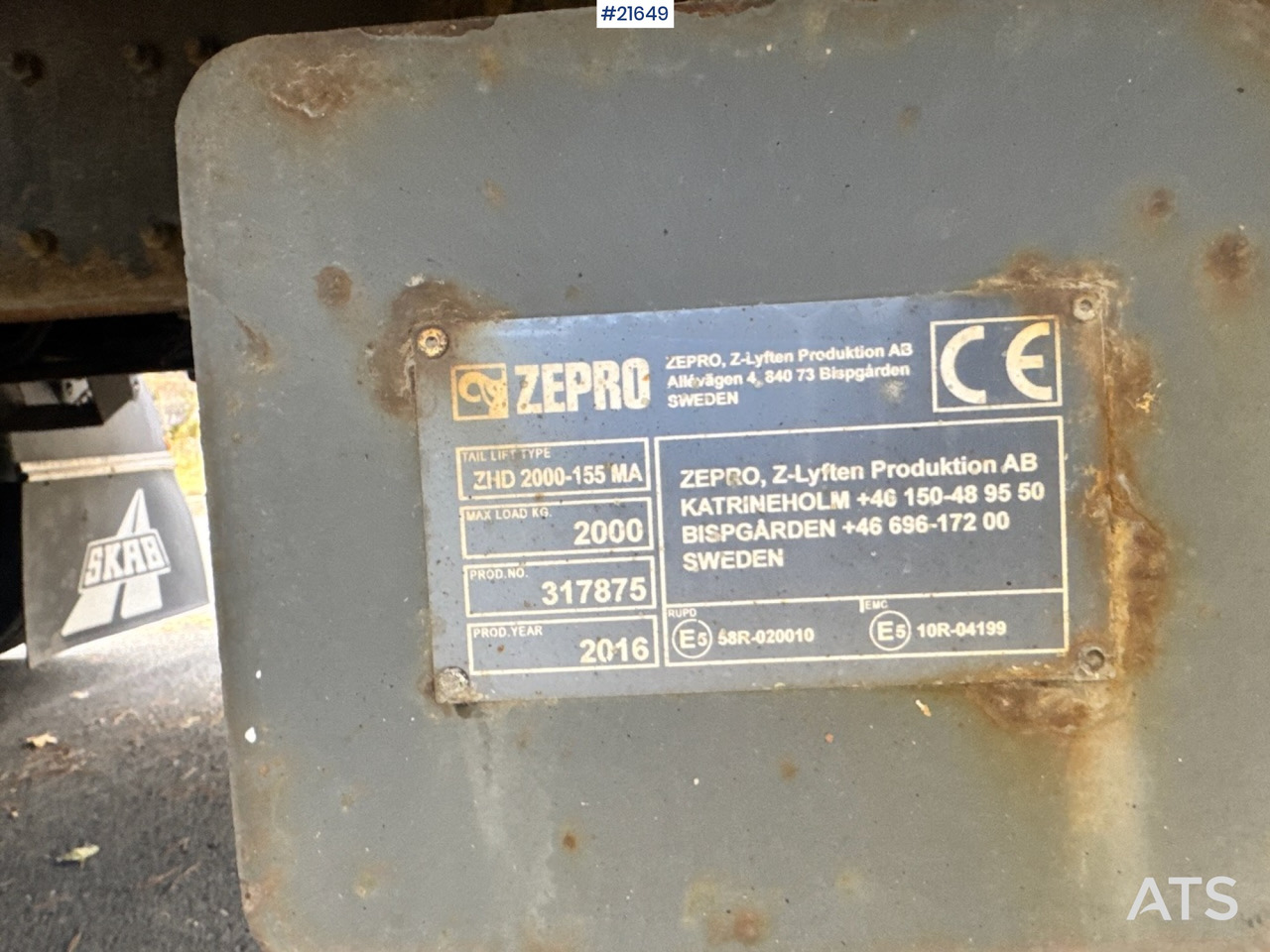 Camión caja cerrada MAN MAN TGS 35.480 8x2 Skapbil m/ Full sideåpning.: foto 27