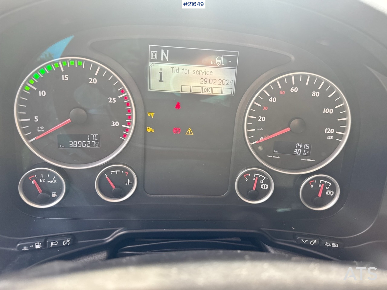 Camión caja cerrada MAN MAN TGS 35.480 8x2 Skapbil m/ Full sideåpning.: foto 46