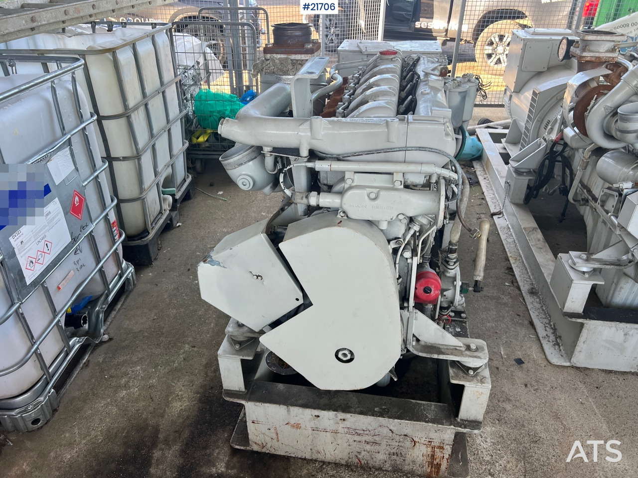 Man-stamford dieselaggregat m/ lite timer - Generador industriale: foto 3 Man-stamford dieselaggregat m/ lite timer - Generador industriale: foto 3