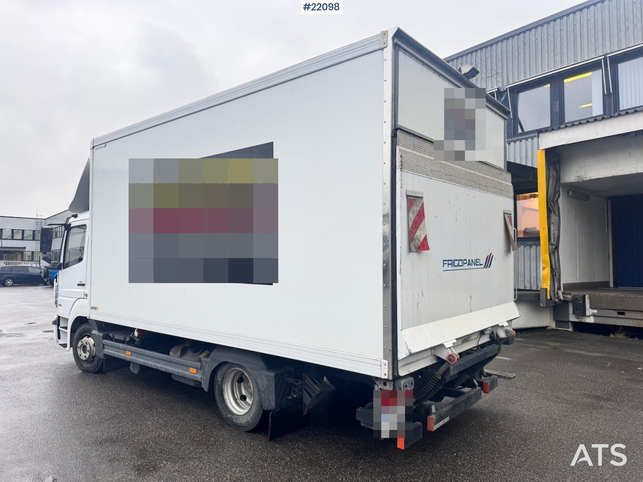 Mercedes 2017 Mercedes Atego 823 Skapbil m/ Kjøl/frys aggregat. - Camión caja cerrada: foto 5 Mercedes 2017 Mercedes Atego 823 Skapbil m/ Kjøl/frys aggregat. - Camión caja cerrada: foto 5