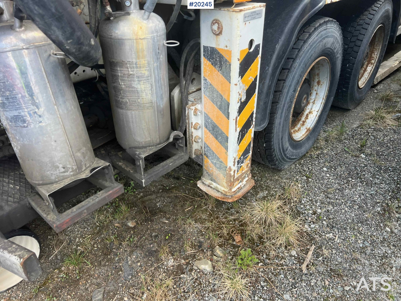 Bomba de hormigón Mercedes Actros 2641 6x4 M/ 2008 AMV 7450 Betong sprøyterigg påbygg: foto 11