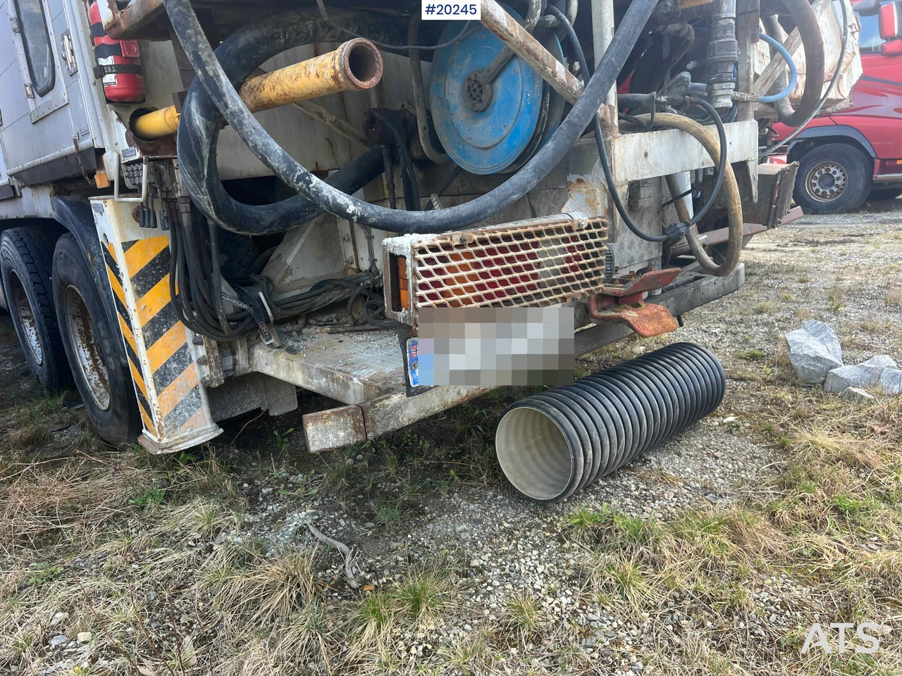 Bomba de hormigón Mercedes Actros 2641 6x4 M/ 2008 AMV 7450 Betong sprøyterigg påbygg: foto 9