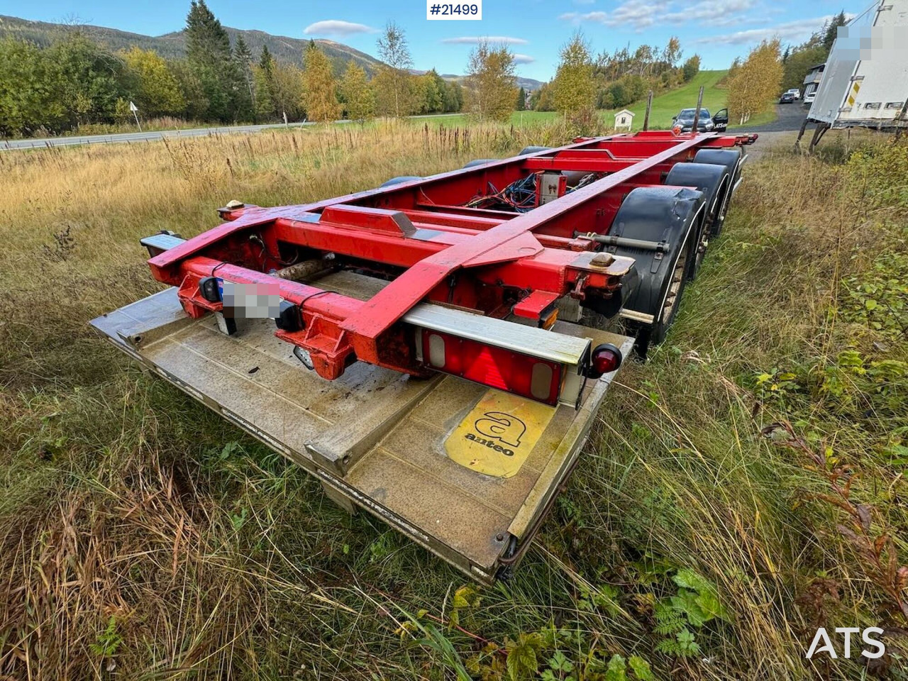 Narko Containerhenger - Remolque portacontenedore/ Intercambiable: foto 5 Narko Containerhenger - Remolque portacontenedore/ Intercambiable: foto 5