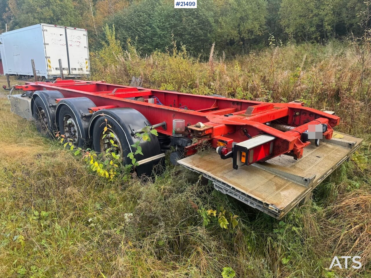 Narko Containerhenger - Remolque portacontenedore/ Intercambiable: foto 3 Narko Containerhenger - Remolque portacontenedore/ Intercambiable: foto 3