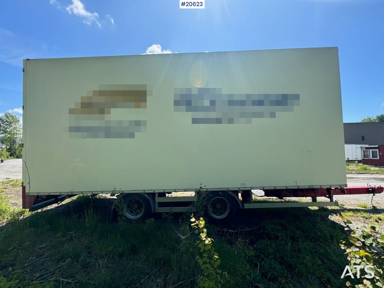 Nor Slep Cabinet trailer w/ full side opening - Remolque caja cerrada: foto 2 Nor Slep Cabinet trailer w/ full side opening - Remolque caja cerrada: foto 2