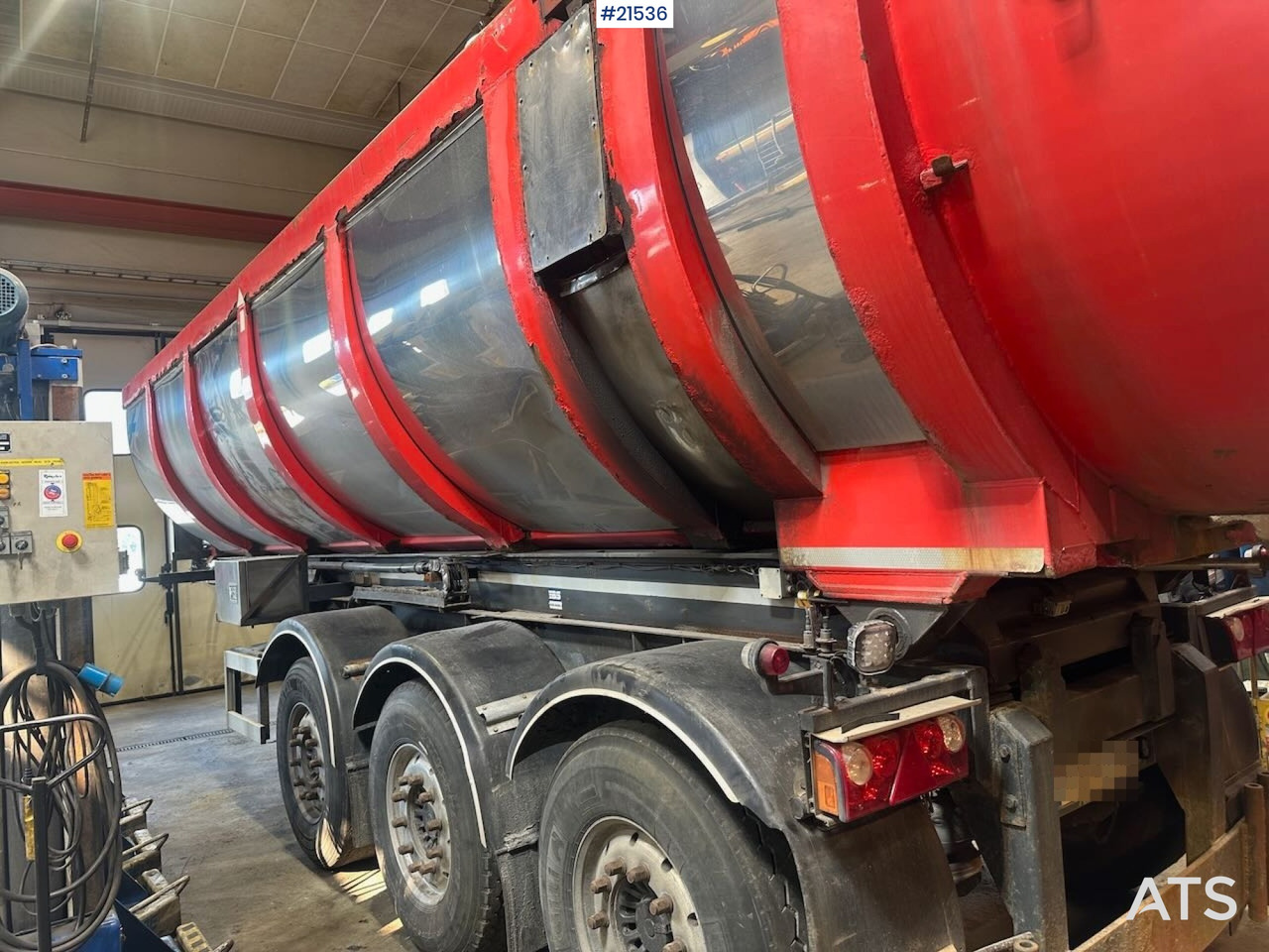 Nor-Slep SE-42 3 akslet tippsemi m/ kapellduk - Semirremolque volquete: foto 3 Nor-Slep SE-42 3 akslet tippsemi m/ kapellduk - Semirremolque volquete: foto 3