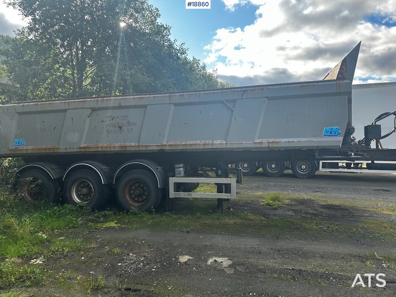 Nor-Slep Tippsemi - Semirremolque volquete: foto 4 Nor-Slep Tippsemi - Semirremolque volquete: foto 4