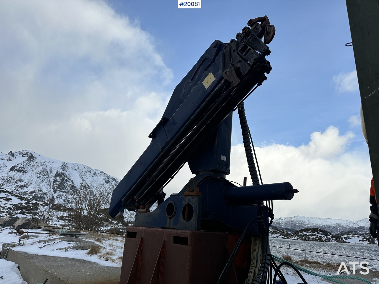 Palfinger PK 14080 C kran m/ hydraulikk pumpe - Grúa para camión: foto 2 Palfinger PK 14080 C kran m/ hydraulikk pumpe - Grúa para camión: foto 2